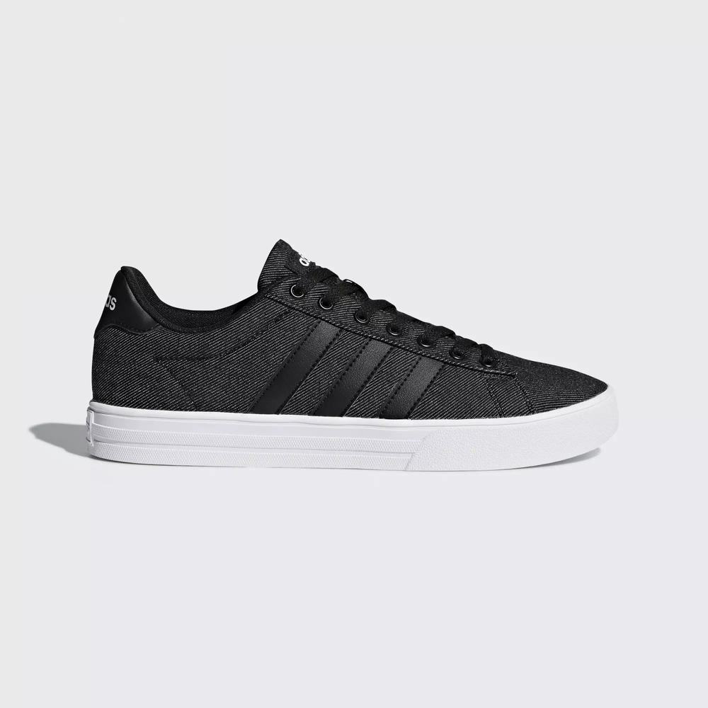 Adidas Daily 2.0 Tenis Negros Para Hombre (MX-88209)